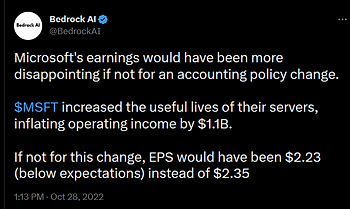 Microsoft boosts earnings with accounting policy change